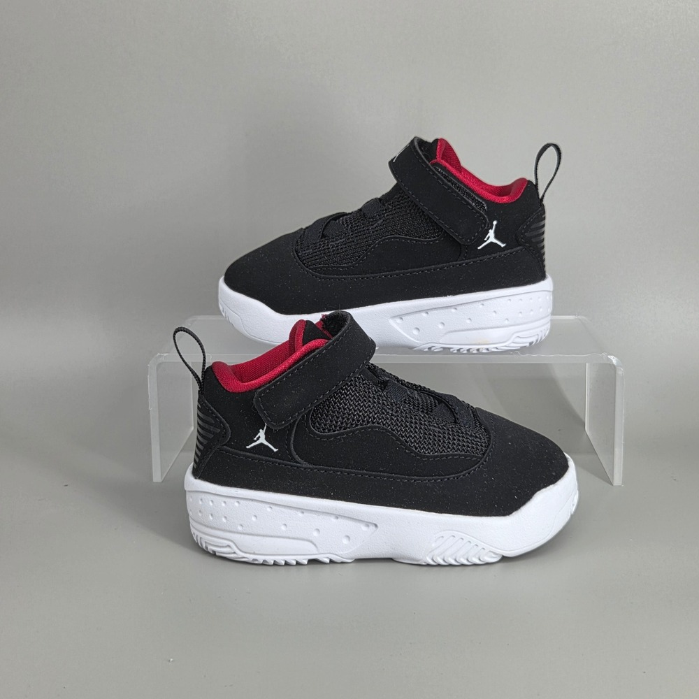 Jordan Max Aura 2 Toddler 6C Black Gym Red Basketball Sneakers CN8096 016 Sporty